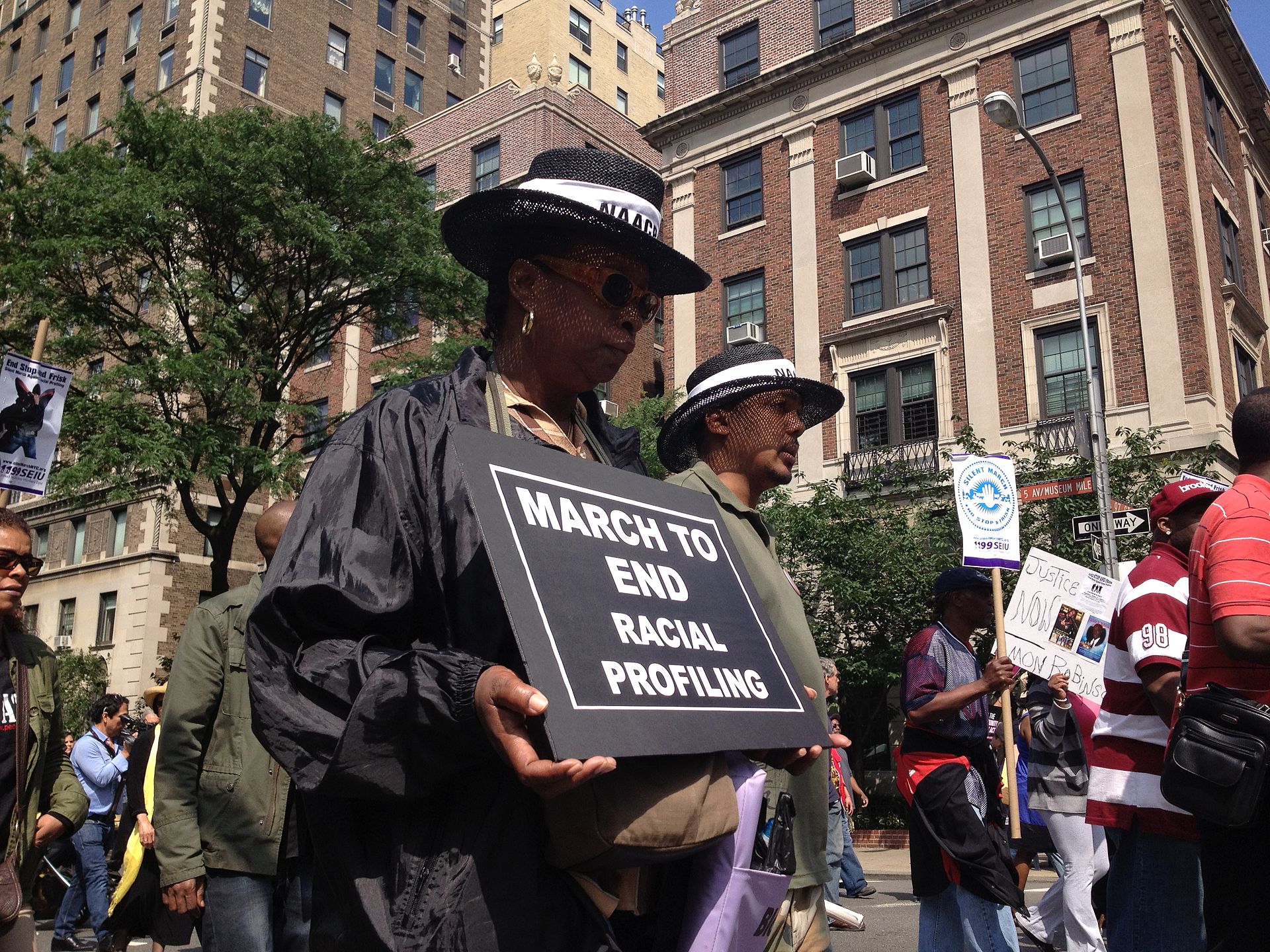 Silent_march_to_end_stop_and_frisk_and_racial_profiling
