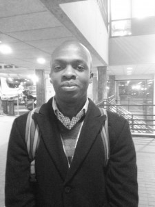 Ali Aghedo, 32  Chemistry major